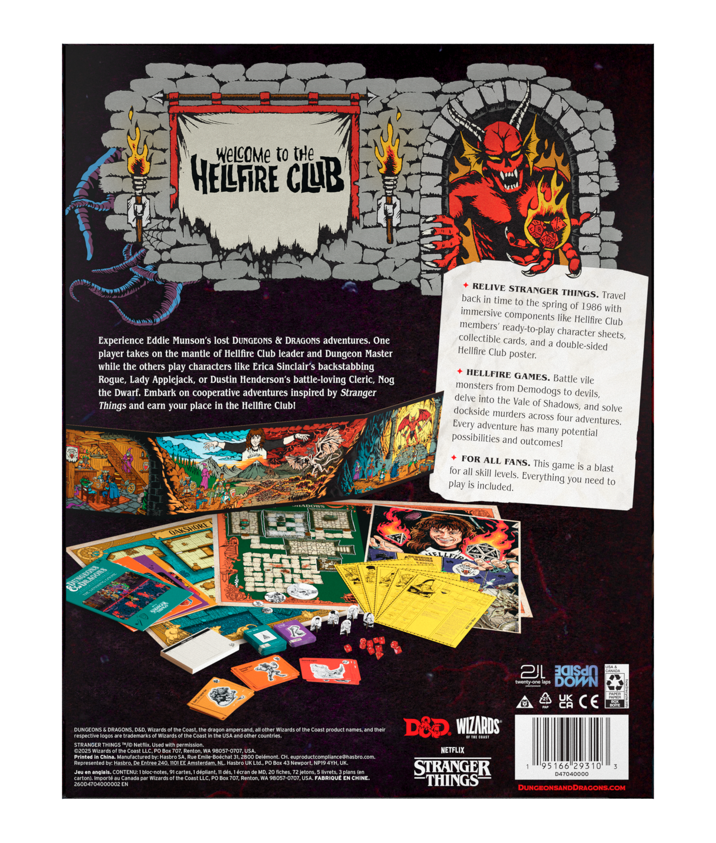 Welcome to the Hellfire Club A Stranger Things–Inspired D&D Starter for Outsiders & Rebels